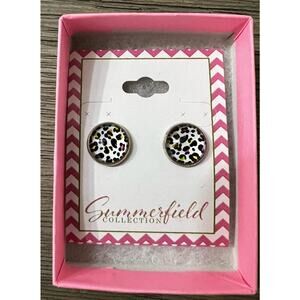 Summerfield Collection Animal Print earrings